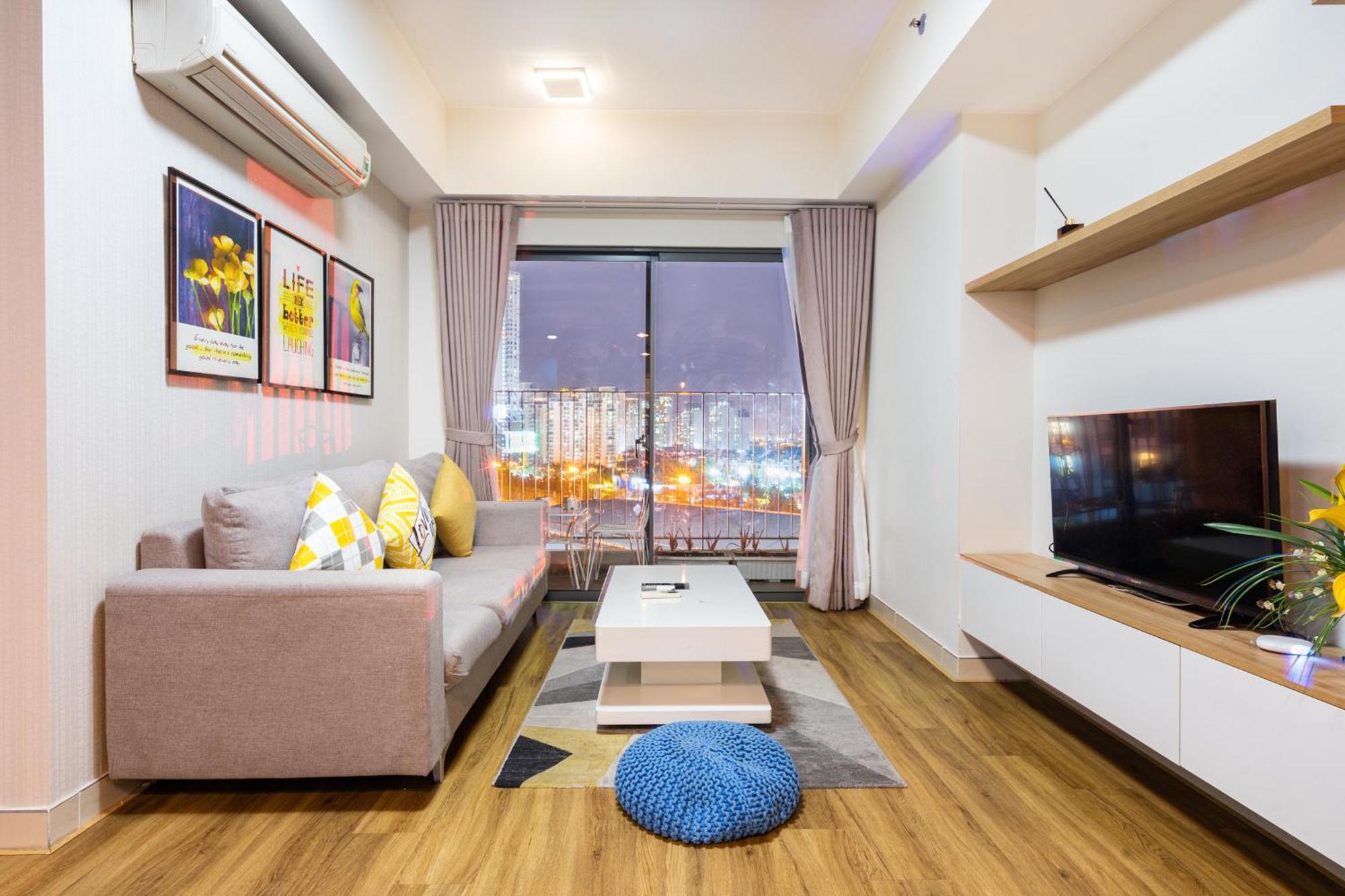 Stylist 2 Bedrooms Apartment Bandar Ho Chi Minh Luaran gambar