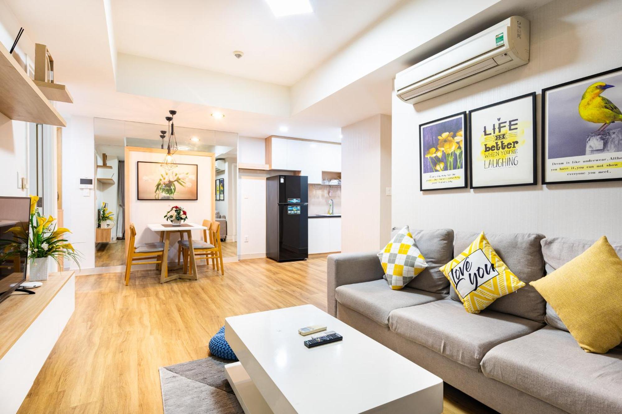 Stylist 2 Bedrooms Apartment Bandar Ho Chi Minh Luaran gambar