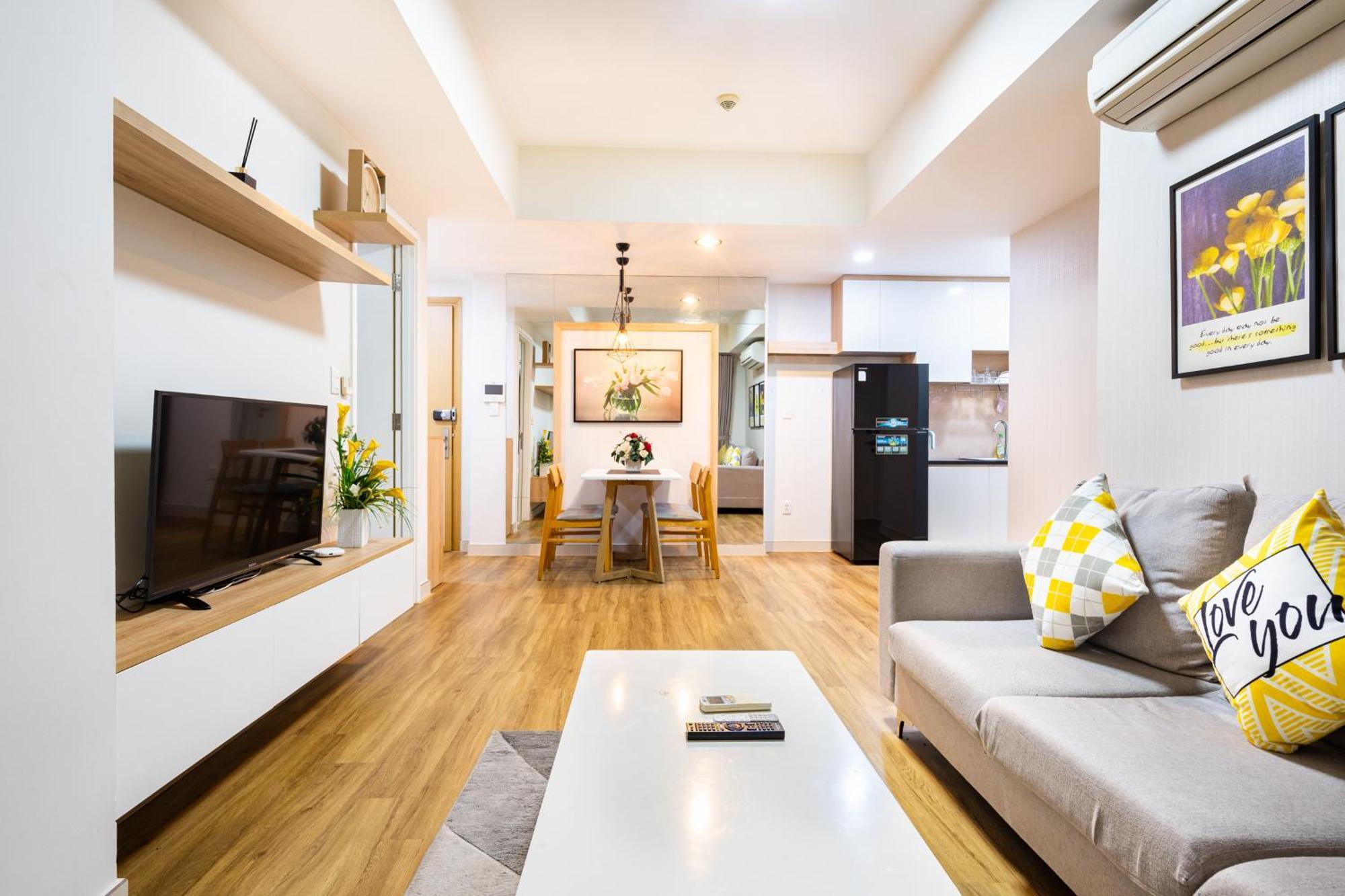 Stylist 2 Bedrooms Apartment Bandar Ho Chi Minh Luaran gambar