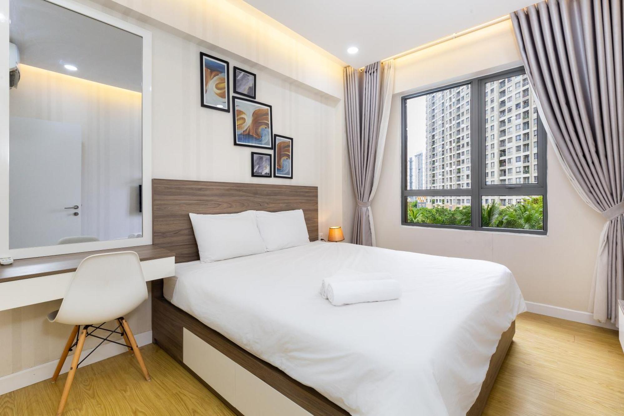 Stylist 2 Bedrooms Apartment Bandar Ho Chi Minh Luaran gambar